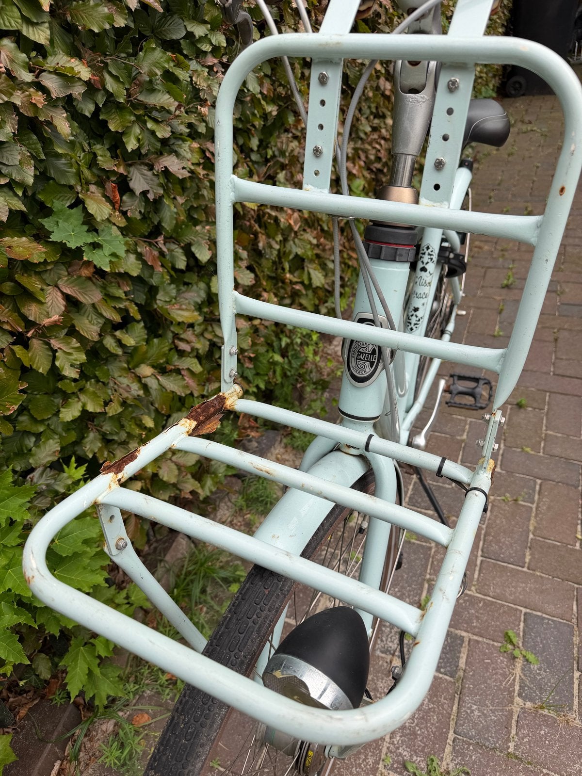 Foto 6 van Gazelle Miss Grace Damesfiets - mintgroen