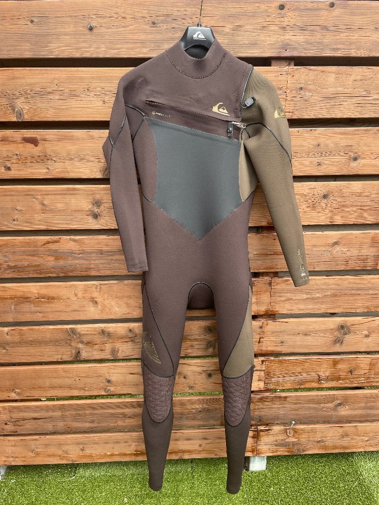 Quiksilver 4/3mm Highline Plus Chest Zip Wetsuit for Men, Watersport en Boten, Wetsuit, Heer, Quiksilver, Ophalen of Verzenden