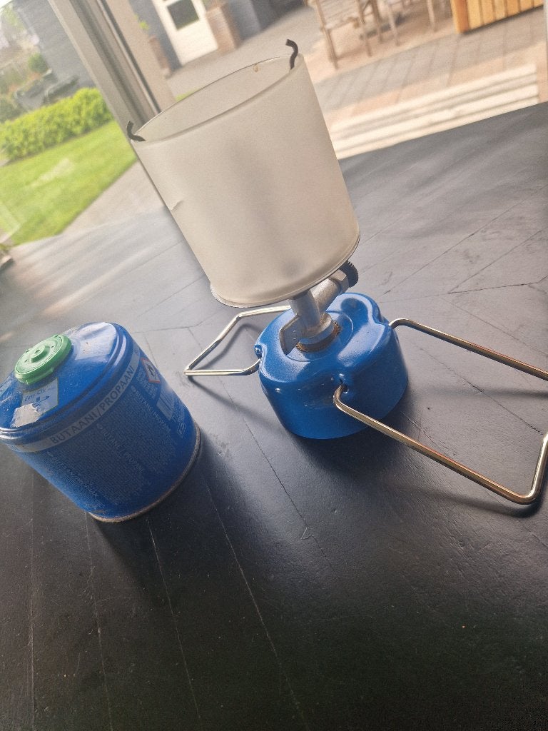 Campinglamp, Caravans en Kamperen, Kampeeraccessoires, Ophalen, Gebruikt