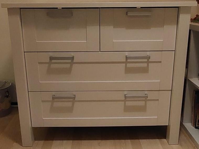 Commode met lades, Kinderen en Baby's, Kinderkamer | Commodes en Kasten, Ophalen, Gebruikt, 50 tot 70 cm, 105 cm of meer