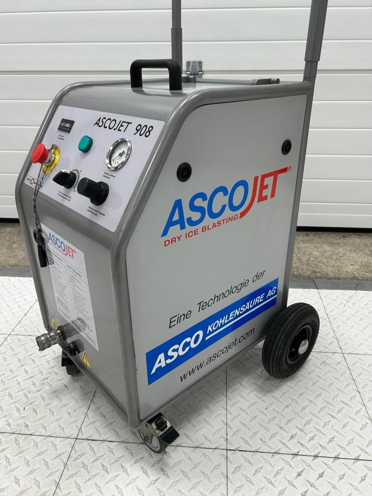 Ascojet 809 Droogijs Machine 6.9 uur!, Ophalen, Zo goed als nieuw