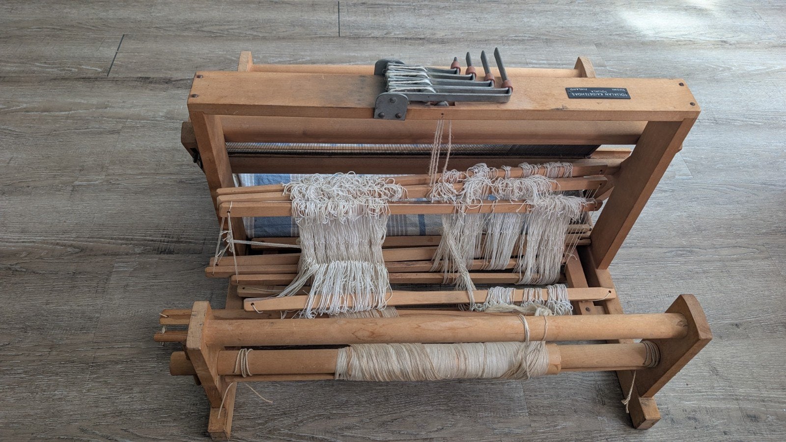 Vintage weefgetouw - Toujulan Kaidetehdas, Finland, Ophalen, Gebruikt, Toebehoren, Overige merken