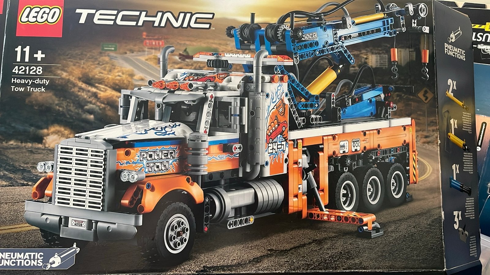 LEGO Technic 42128 Zware Takelwagen, Ophalen of Verzenden, Zo goed als nieuw, Overige merken