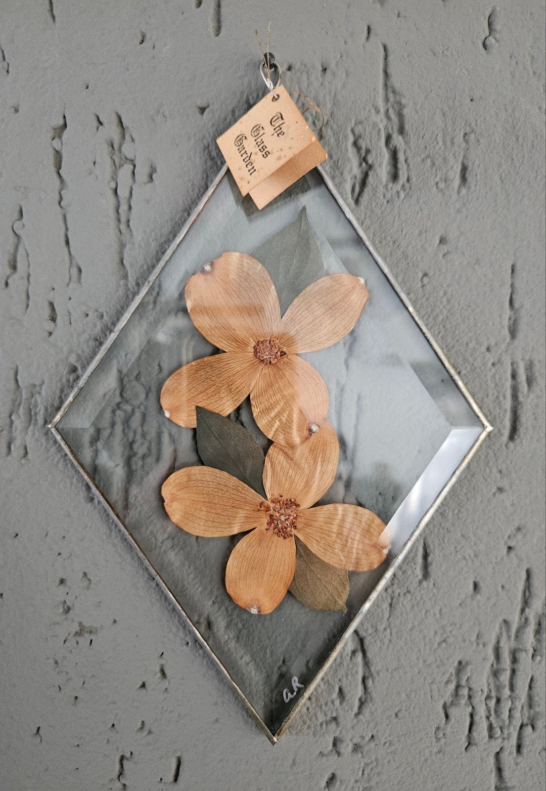 Vintage botanische wanddecoratie The Glass Garden, Ophalen of Verzenden