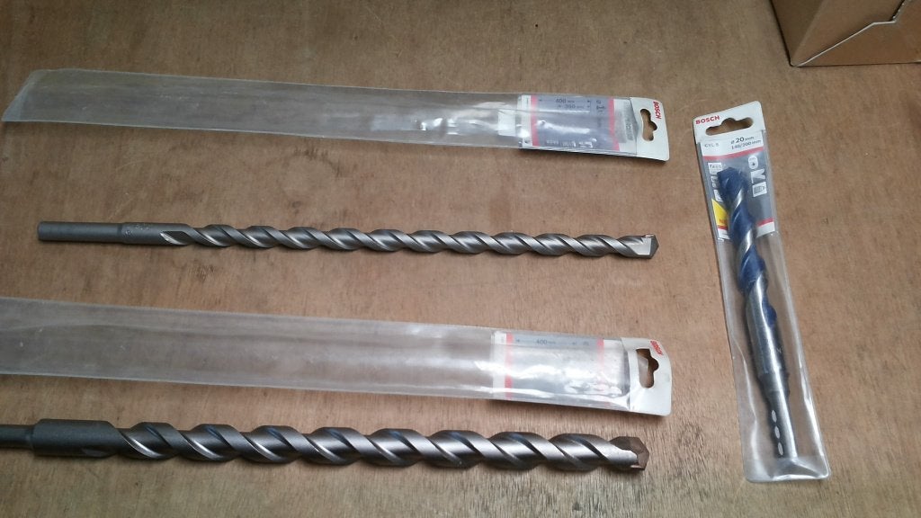 Bosch betonboren 16mm 20mm 22mm cilindrisch cyl-5, Verzenden, Nieuw