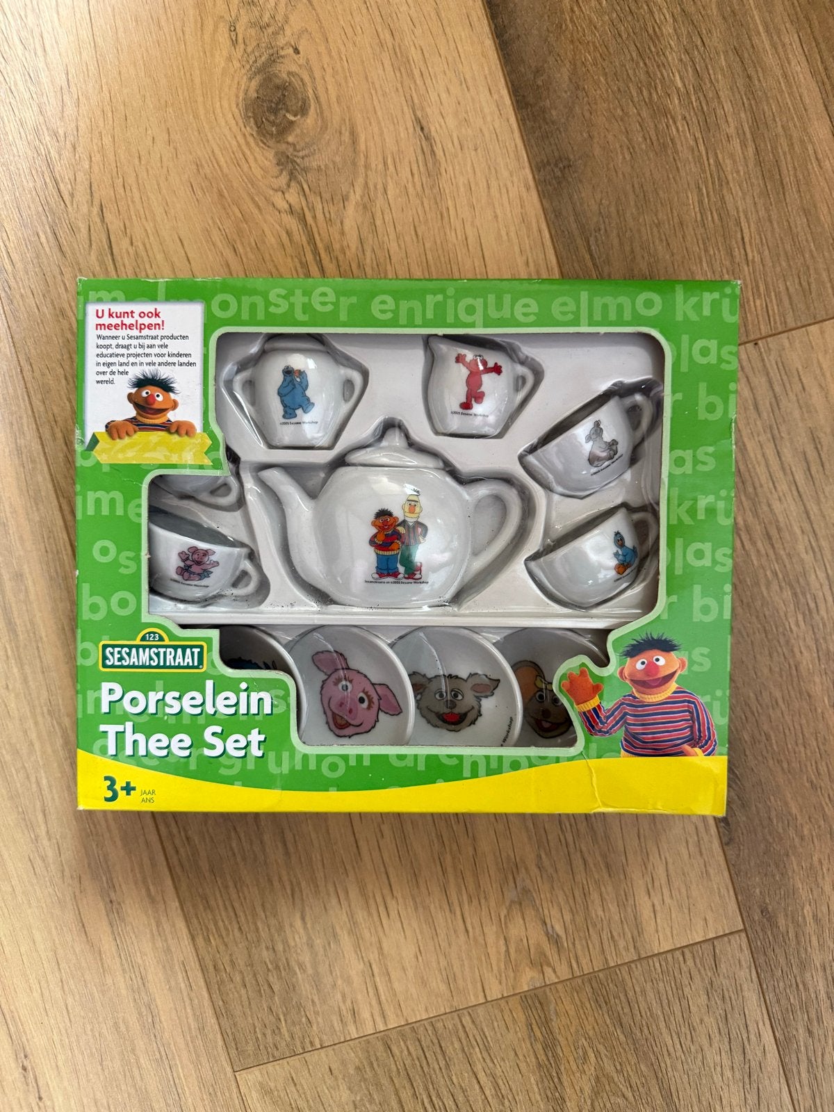 Sesamstraat Porselein Thee Set - Nieuw in Doos, Ophalen of Verzenden, Nieuw, Jongen of Meisje