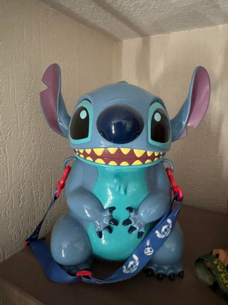 Disney stitch popcorn Bucket, Ophalen, Overige figuren, Nieuw, Beeldje of Figuurtje
