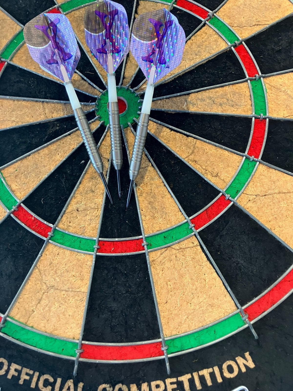 24 gr tungsten darts, Ophalen of Verzenden, Zo goed als nieuw, Pijlen
