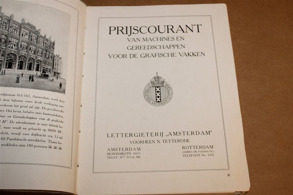 Machines en Gereedschappen — Tetterode ca. 1912 Zeldzaam, Ophalen of Verzenden, Gelezen