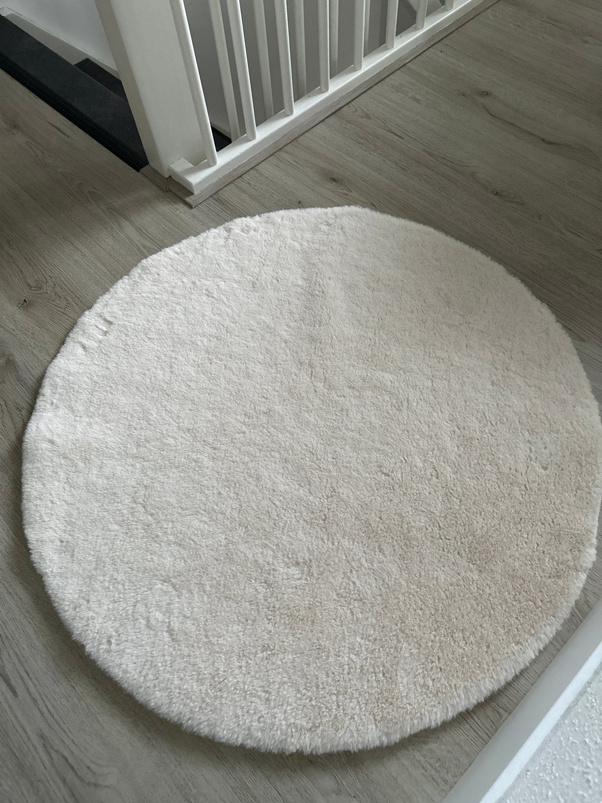 Nieuw rond vloerkleed, doorsnee 90 cm, Ophalen, Rond, Nieuw, 50 tot 100 cm