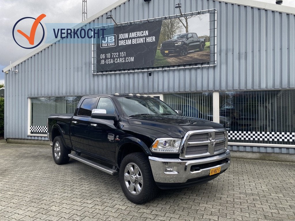 Dodge Ram 2500 CUMMINS Zeer Netjes Geen KM Heffing, Auto's, Automaat, Euro 5, Zwart, Origineel Nederlands