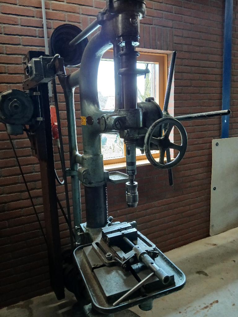 Vintage kolomboormachine, Ophalen, Gebruikt, 600 watt of meer, Kolomboormachine