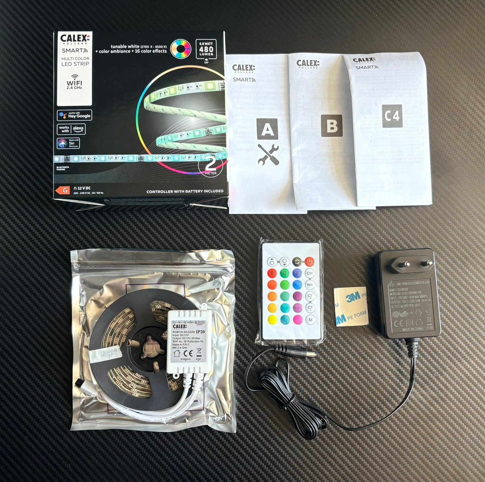 Calex Smart Rgb Led Strip 2M | NIEUW, Ophalen of Verzenden, Zo goed als nieuw