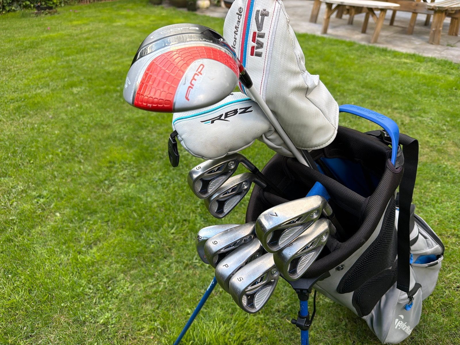 Complete golfset dames: Taylormade, Cobra, R7 - Ladies Flex, Ophalen of Verzenden, Gebruikt, Set, Overige merken