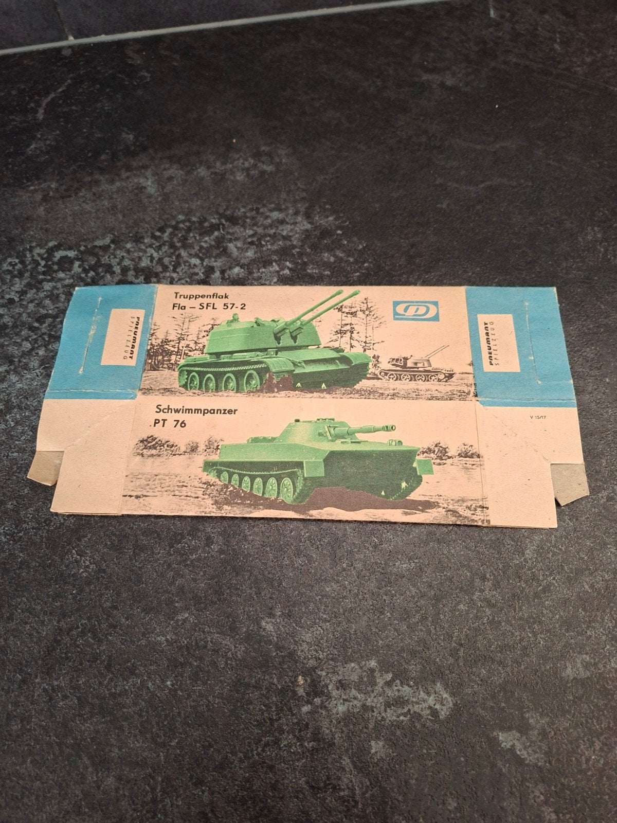 Origineel doosje voor modeltank (zonder auto), Ophalen of Verzenden
