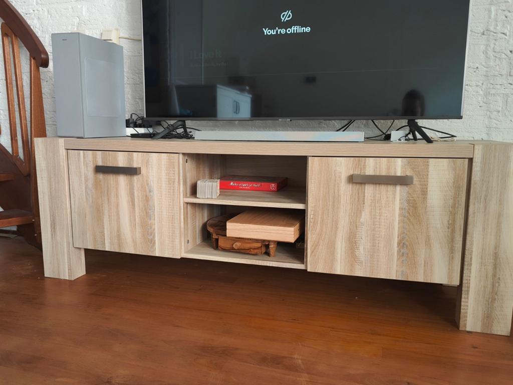TV-dressoir incl. Deuren, Ophalen, 25 tot 50 cm, 150 tot 200 cm, Minder dan 100 cm