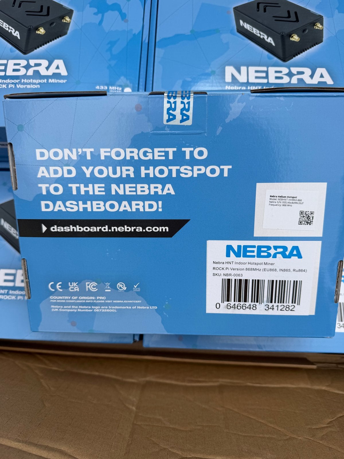 7 Nieuwe Nebra HNT Indoor Hotspot Miners (EU868), Computers en Software, Overige Computers en Software, Ophalen of Verzenden, Nieuw