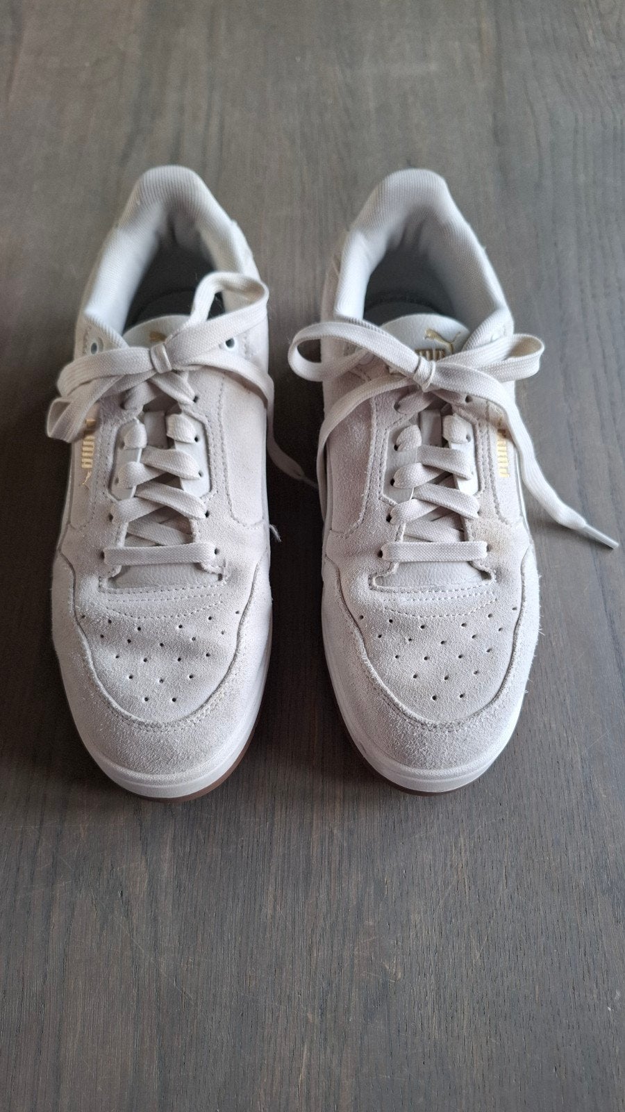 Puma Shuffle Downtown SD Sneakers - Warm White Maat 42, Puma, Wit, Ophalen of Verzenden, Sneakers of Gympen