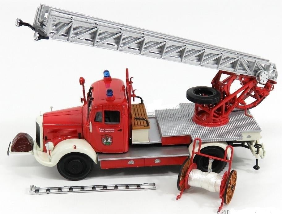 MERCEDES L3500 DL17 feuerwehr Bensheim - 1:43 - NIEUW, Ophalen of Verzenden, Nieuw, Bus of Vrachtwagen, Overige merken
