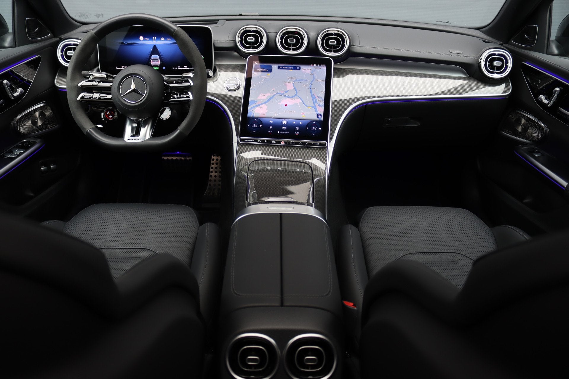Mercedes-Benz C-Klasse AMG 63 S E Performance | 680 pk | Ach, 4 cilinders, Met garantie (alle), Zwart, Vierwielaandrijving