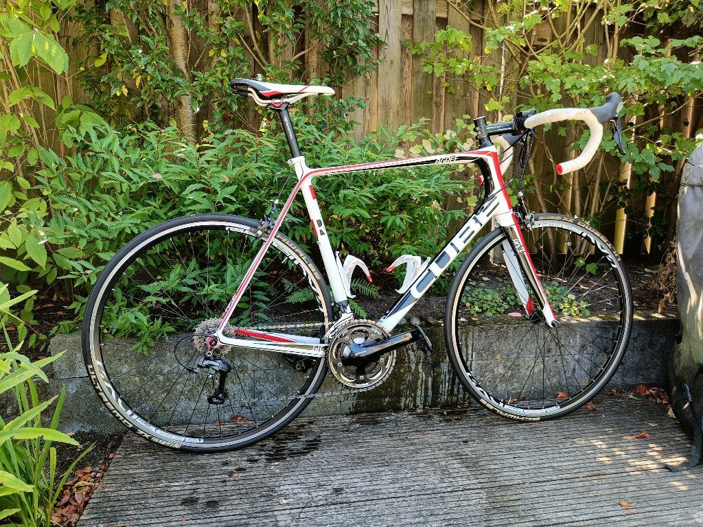 CUBE Agree GTC Race 2012,  MAAT 62, Fietsen en Brommers, Fietsen | Racefietsen, Carbon, Zo goed als nieuw, 61 tot 65 cm, Meer dan 20 versnellingen