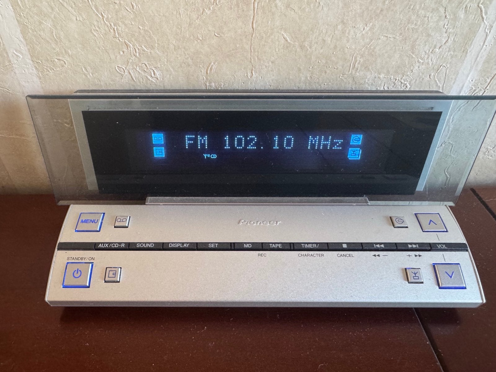 Vintage Pioneer CD-speler, tuner en 3 speakers, Gebruikt, Pioneer, Cd-speler, Losse componenten