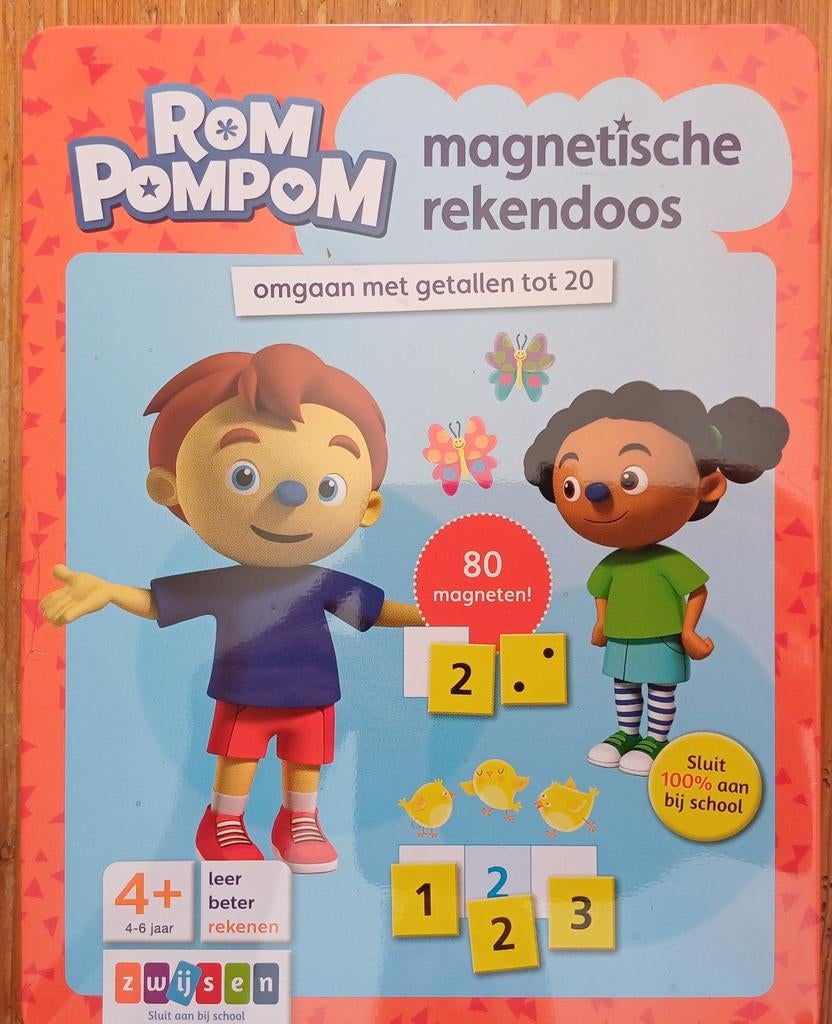 Magnetische rekendoos, Ophalen, Nieuw, Jongen of Meisje