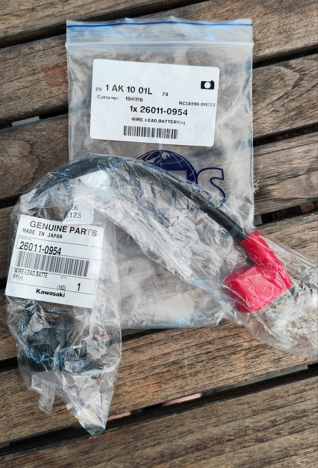 Kawasaki W800 originele plus-kabel, Ophalen of Verzenden, Nieuw