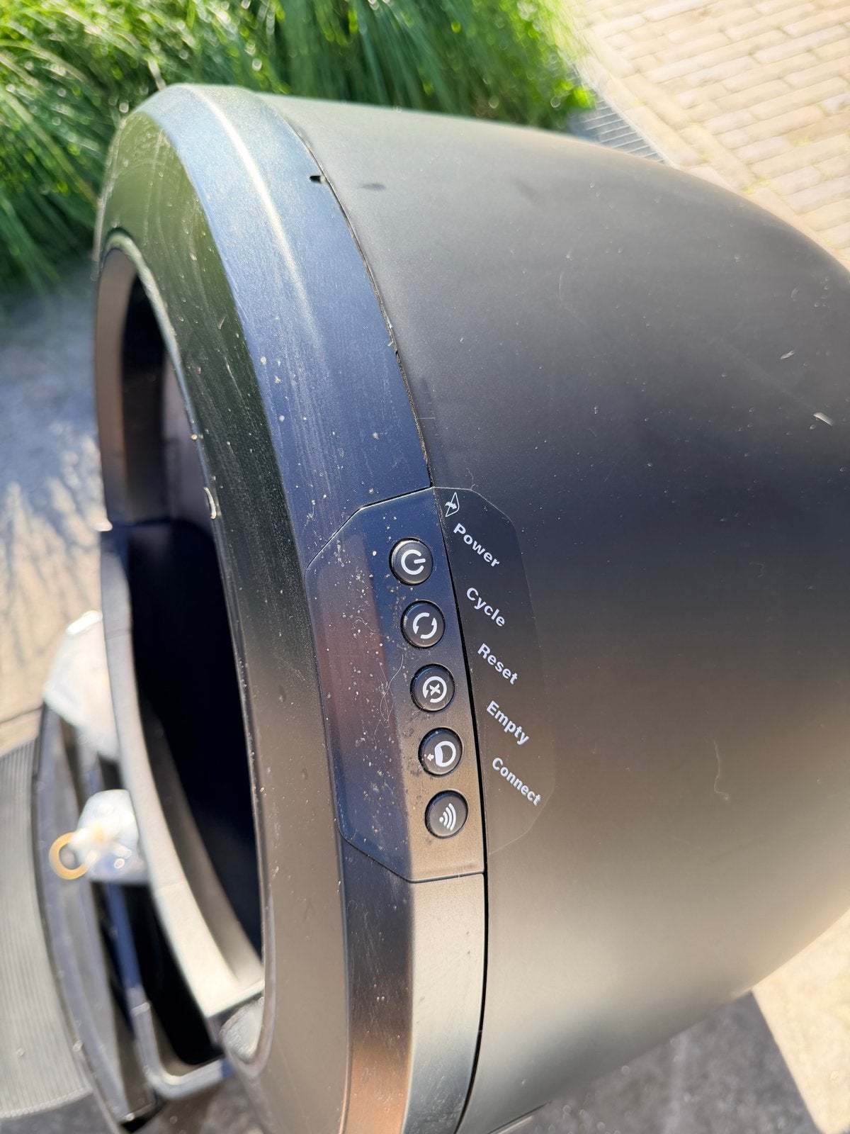 Automatische kattenbak Whisker, Ophalen, Zelfreinigend, Zo goed als nieuw, Open