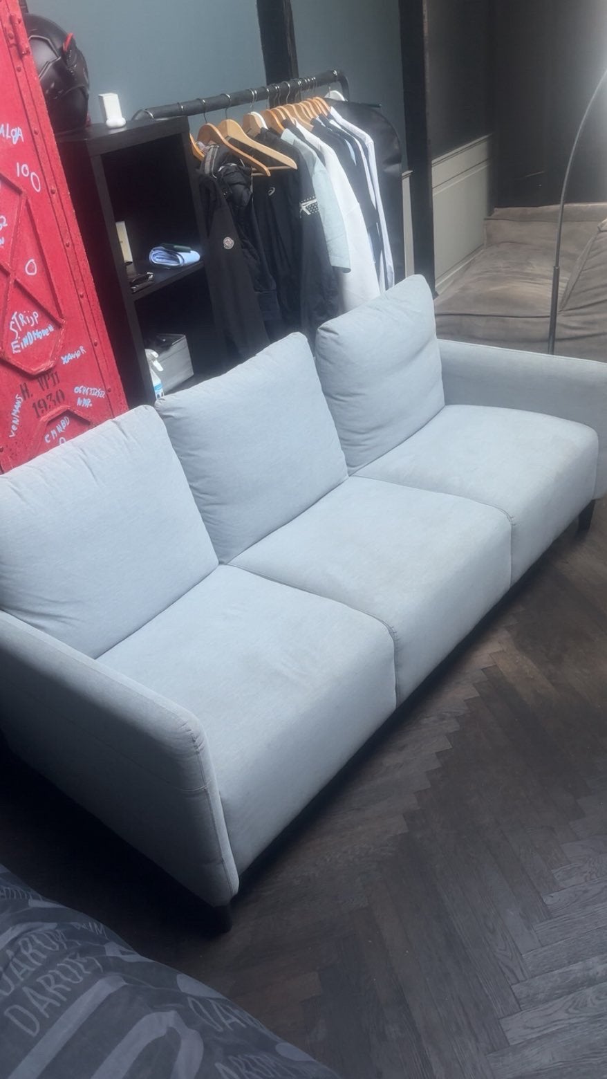 2 banken, Ophalen, Zo goed als nieuw, 75 tot 100 cm