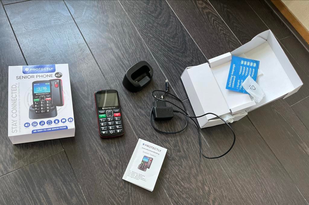 Protectly Senior Telefoon 4G - Eenvoudig in gebruik, Telecommunicatie, Mobiele telefoons | Overige merken, Ophalen, Klassiek of Candybar