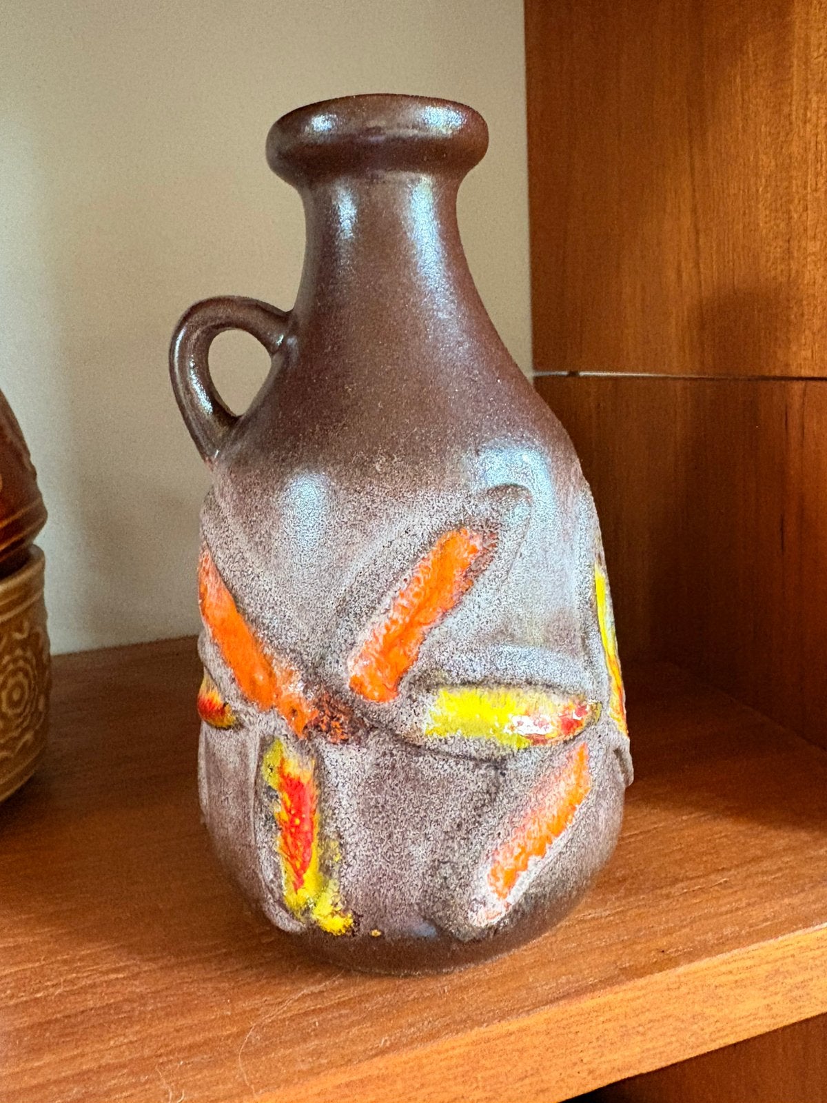 Vintage vaas / vaasje made in GDR gemerkt, jaren 70, Ophalen of Verzenden
