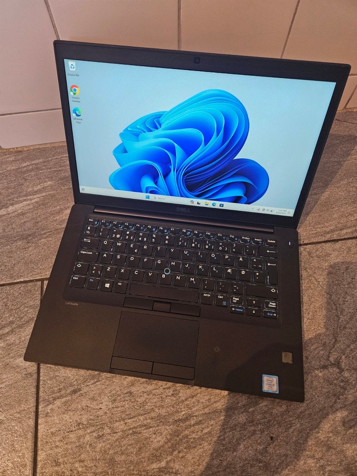 Dell Latitude 7480 512 SSD/8GB/i7, Computers en Software, Ophalen, 2 tot 3 Ghz, 14 inch, Zo goed als nieuw