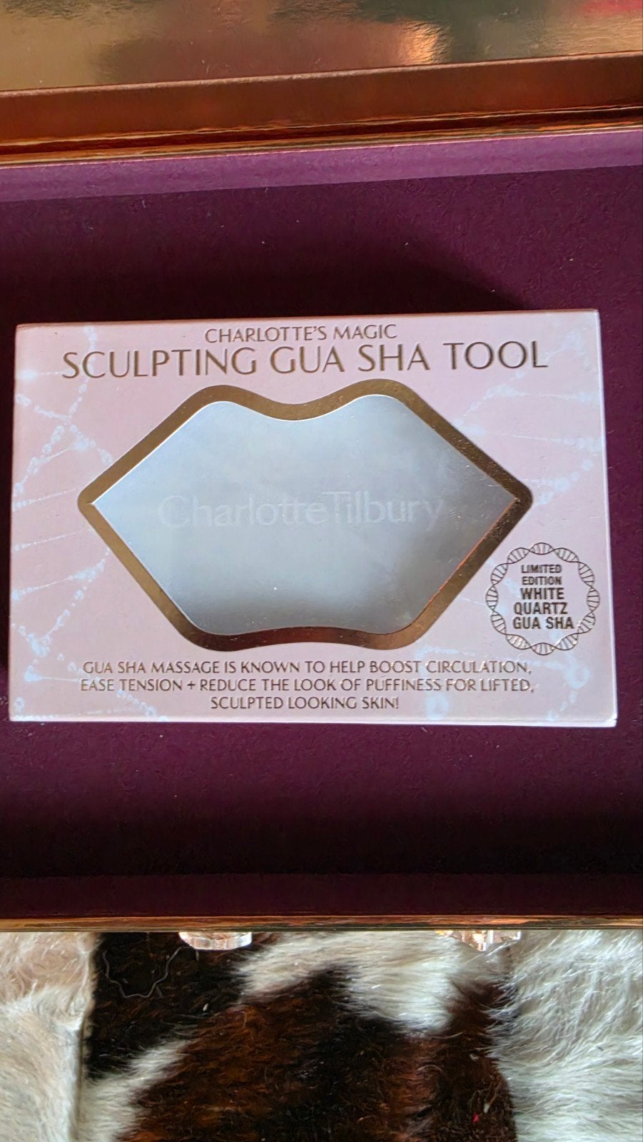 Charlotte Tilbury Sculpting Gua Sha Tool - Limited Edition, Ophalen, Nieuw, Gehele gezicht, Verzorging