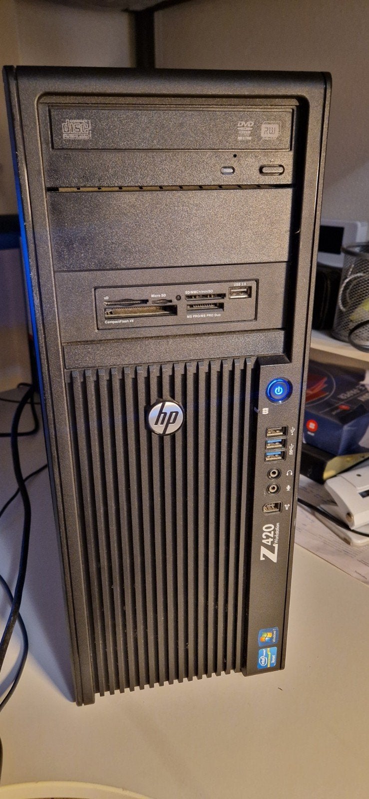 HP Z420 Workstation - Intel Xeon E5-1620, 16GB RAM, Computers en Software, Gebruikt, HP Z Series, Intel Xeon, Ophalen of Verzenden