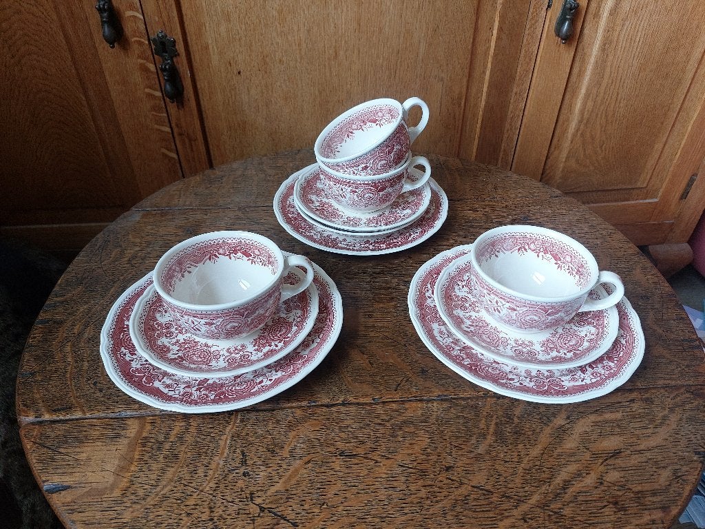Servies Villeroy en Boch Burgenland Rood, Ophalen of Verzenden