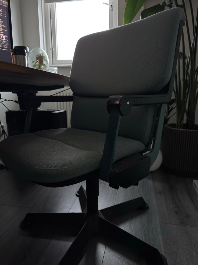 Comfortabele Bureaustoel - Blauw/Groen, Ophalen, Gebruikt, Blauw, Bureaustoel