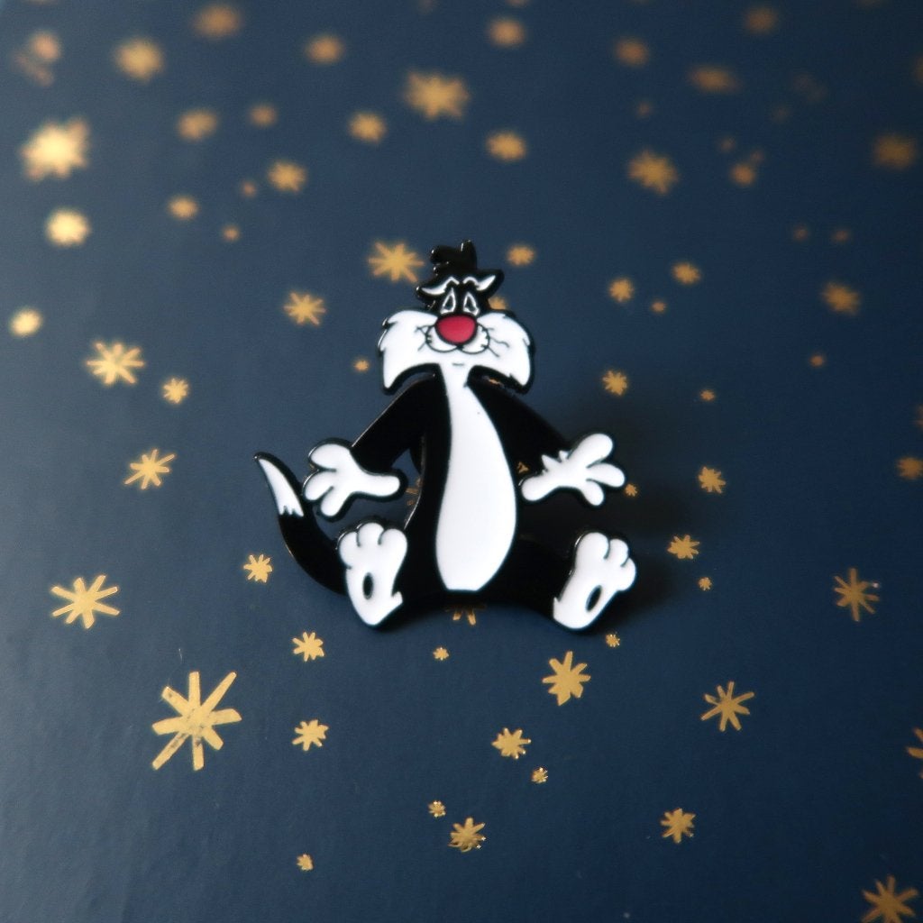 Nieuwe Sylvester de Kat Pin Broche Speldje - Looney Tunes, Verzenden, Nieuw, Figuurtje, Speldje of Pin