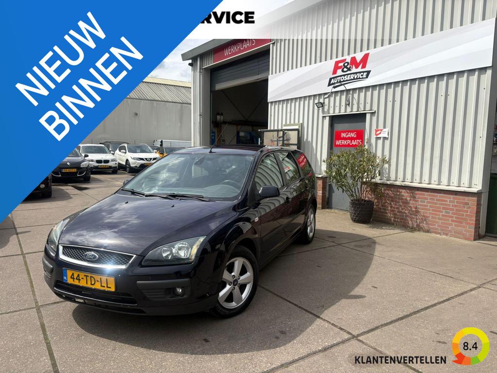 Ford Focus Wagon 1.6-16V Futura Airco, cruise, 1596 cc, Stof, Gebruikt, 4 cilinders