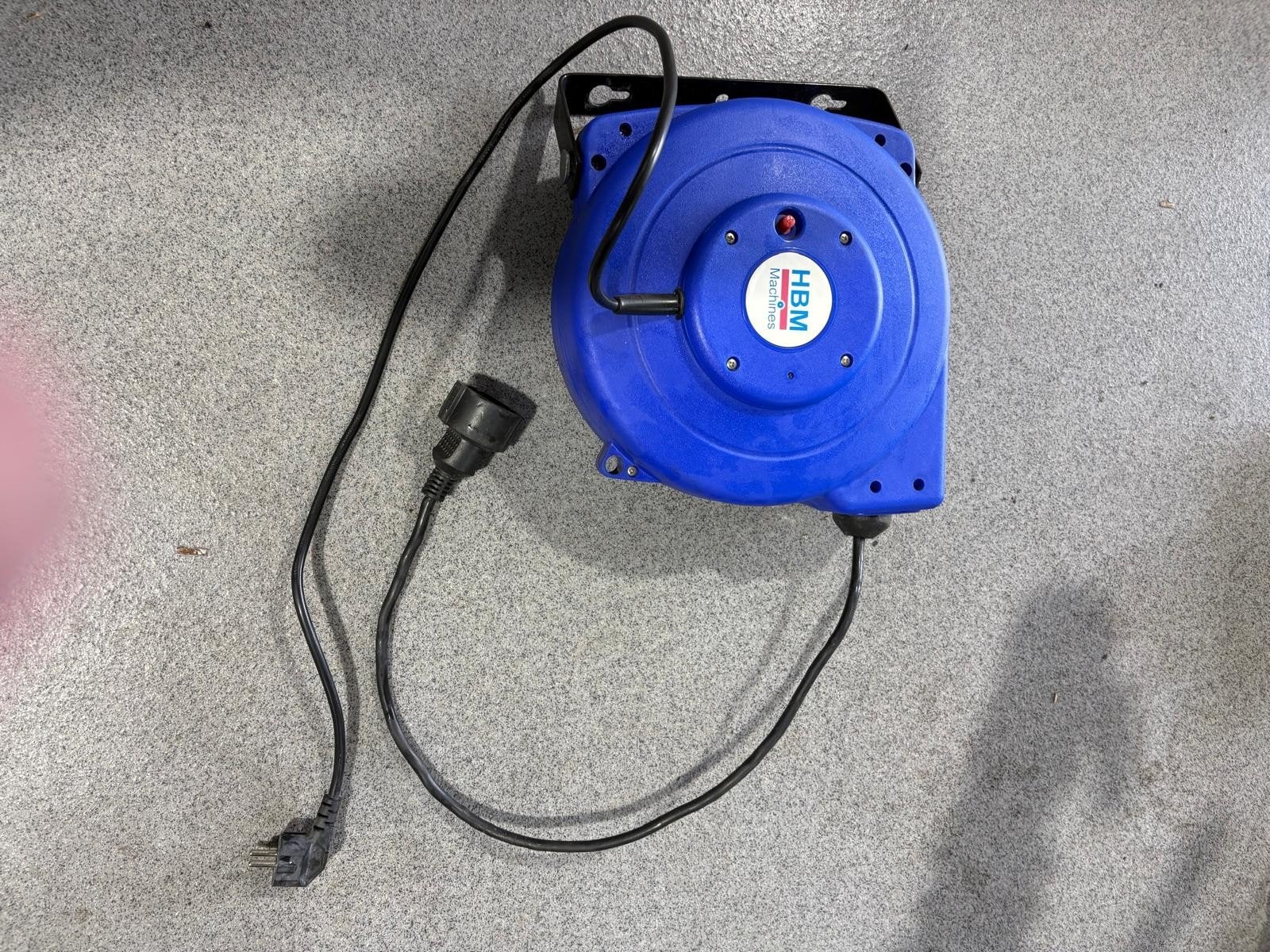 HBM Machines Automatische Kabelhaspel - 230V 20meter, Ophalen, Gebruikt, Kabel of Snoer