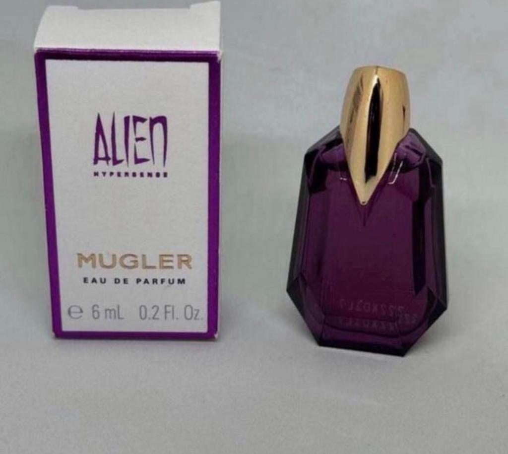 Parfum miniatuur Alien Hypersense 6 ml edp Thierry Mugler, Ophalen of Verzenden, Nieuw, Miniatuur, Gevuld