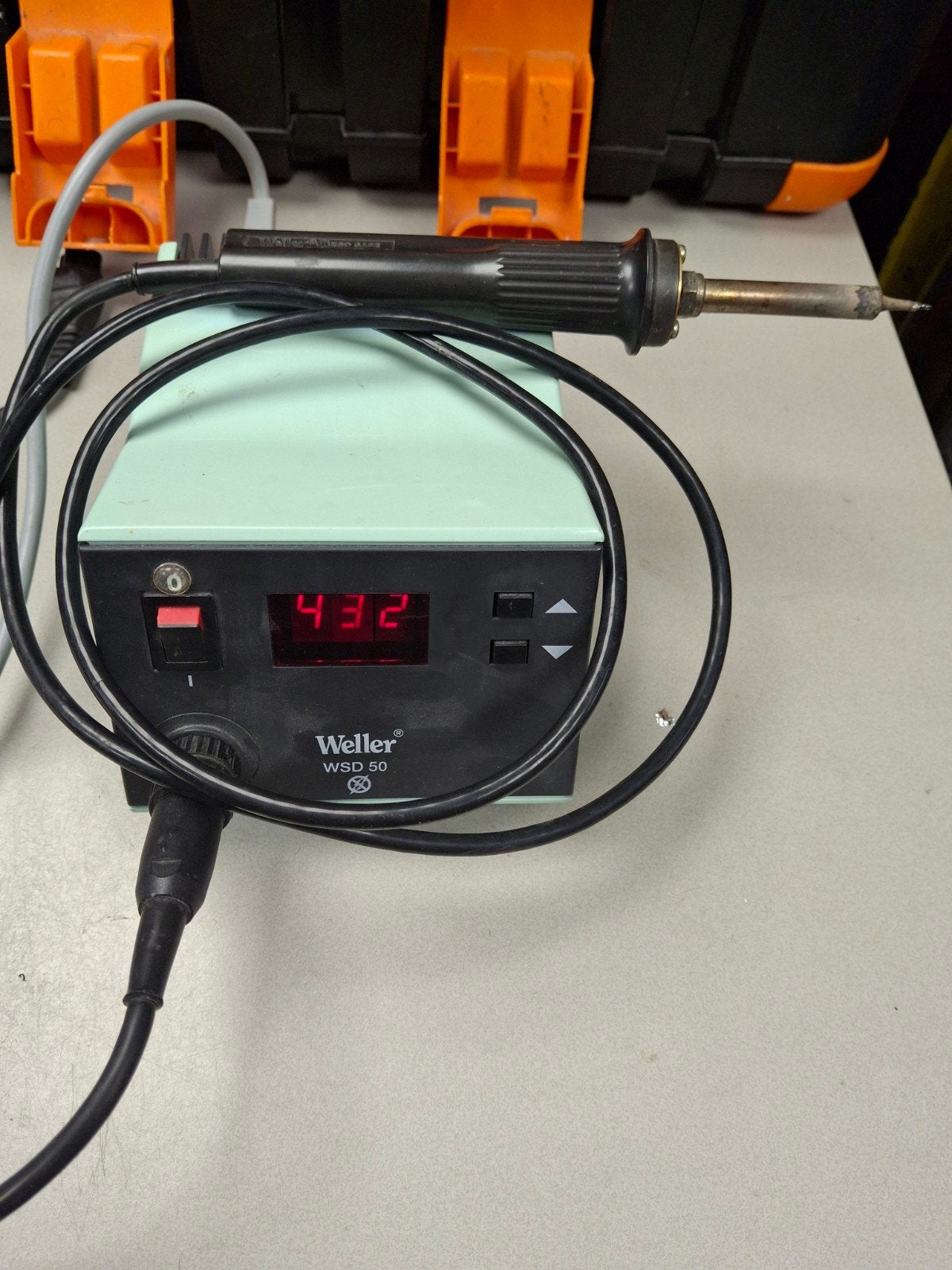 Weller WSD 50 Soldeerstation - Gebruikt, Ophalen of Verzenden, Gebruikt, Minder dan 150 ampère, Overige typen
