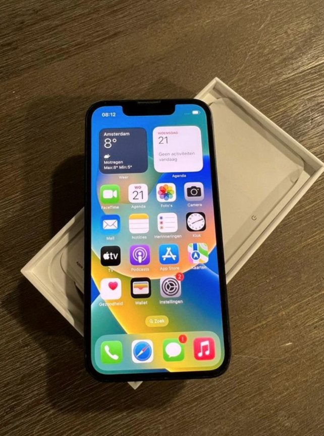 A2481,  iPhone 13 mini's, 128GB/256GB zwart/wit, Telecommunicatie, Mobiele telefoons | Apple iPhone, 256 GB, Apple, Refurbished