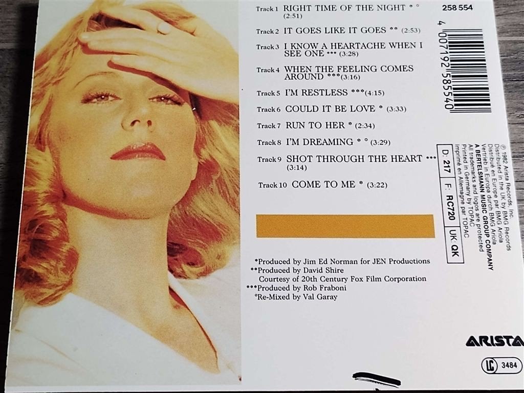 Jennifer Warnes ‎– Best Of Jennifer Warnes, Ophalen of Verzenden, Zo goed als nieuw, Pop