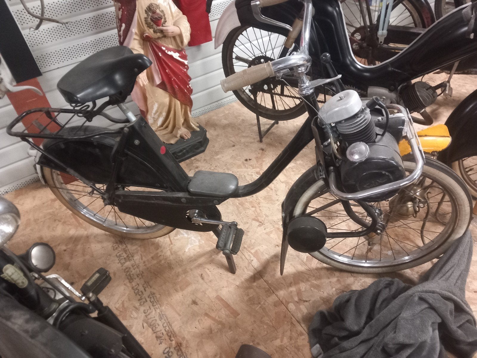 Vintage Solex Oto Bromfiets - Klassieke Rijervaring, Fietsen en Brommers, Brommers | Solex, Ophalen, Gebruikt, Maximaal 25 km/u