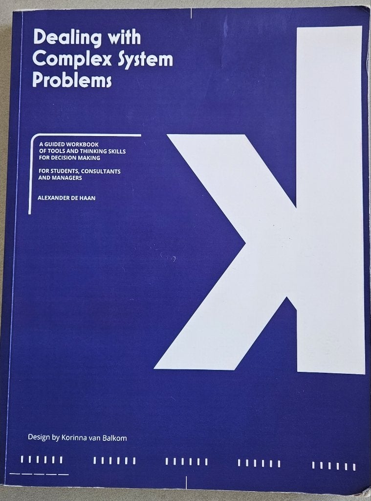 Dealing with Compex System Problems - Alexander de Haan, Alexander de Haan, Ophalen of Verzenden, Beta, WO