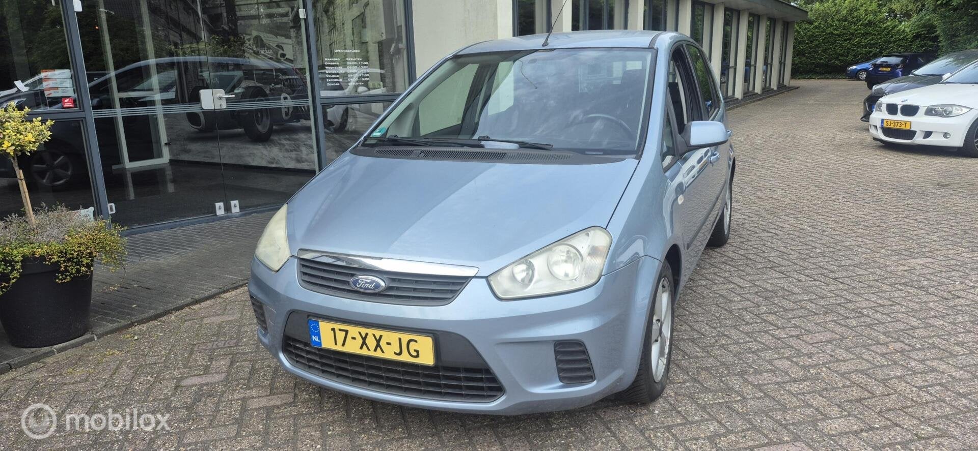 Ford C-Max 2.0-16V Trend '07 Airco|Cruise|Nette Auto!, Auto's, Voorwielaandrijving, Stof, 4 cilinders, Blauw
