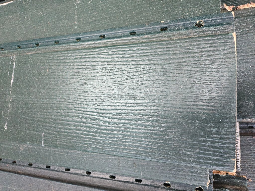 Partij werzalit colorpan gevel bekleding planken ( 193 ), Doe-het-zelf en Verbouw, Hout en Planken, Ophalen, Minder dan 25 mm