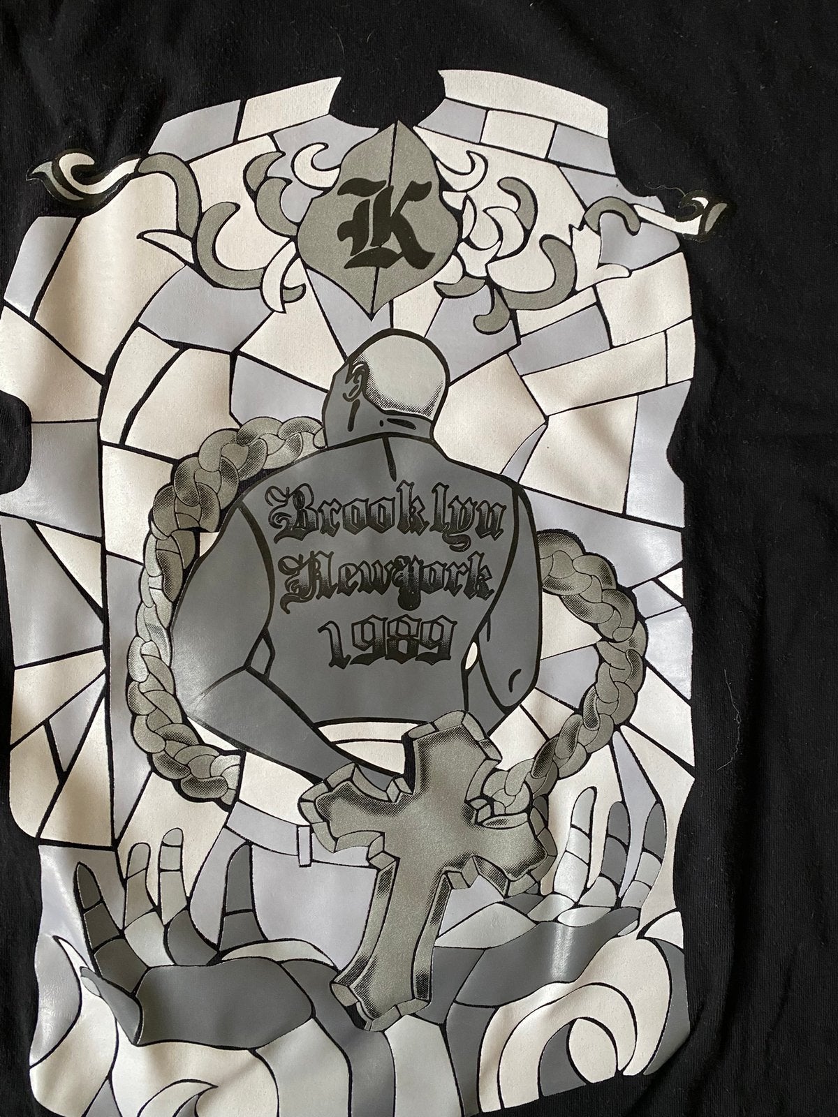 Karl kani T-shirt, Ophalen of Verzenden, Gedragen, Maat 56/58 (XL), Zwart