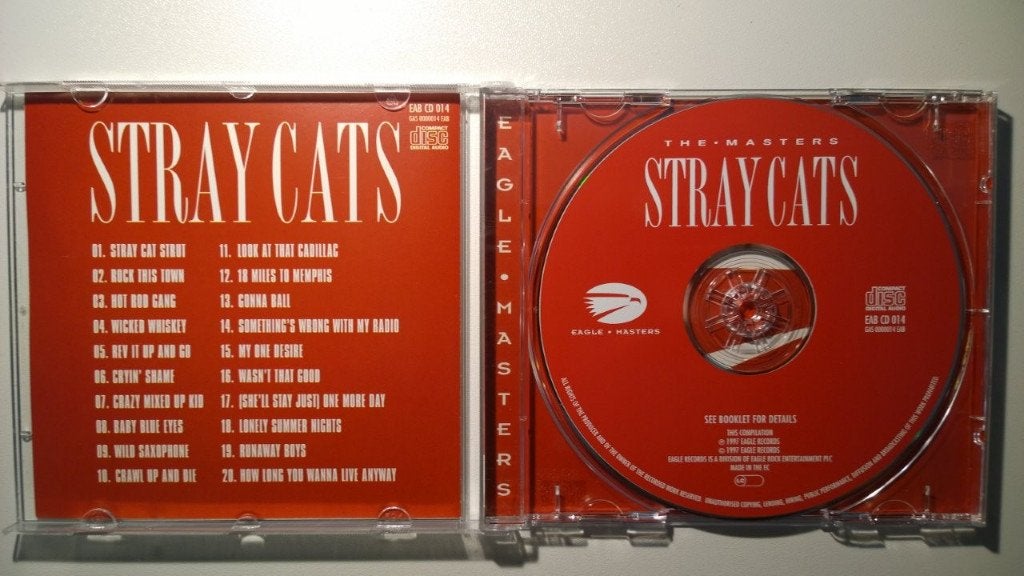 Stray Cats - The Masters, Ophalen of Verzenden, Zo goed als nieuw, Poprock, Album